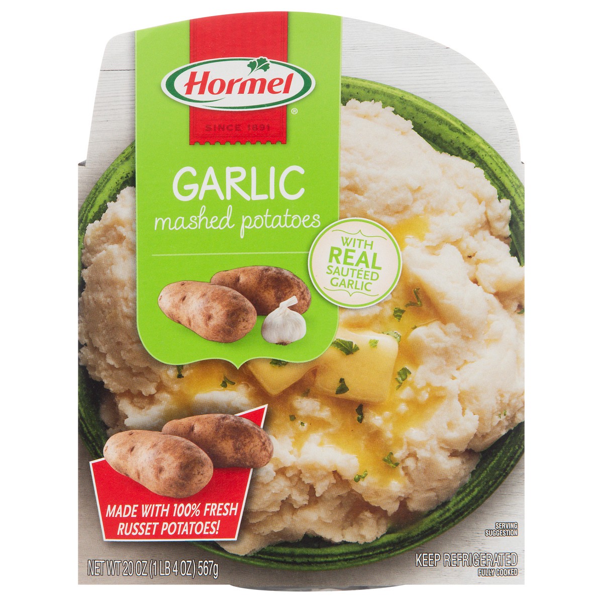 slide 7 of 13, Hormel Garlic Mashed Potatoes 20 oz, 20 oz