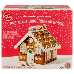 Create A Treat Pre-Built Gingerbread House 1 ea