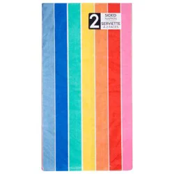 Sensations Prismatic Party 2-Ply Napkin - 24 Each