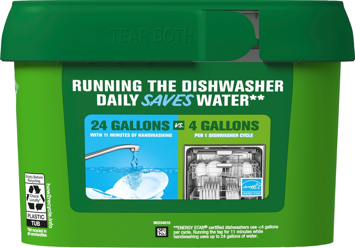 slide 2 of 3, Cascade ActionPacs Dishwasher Detergent, Fresh Scent, 60 ct