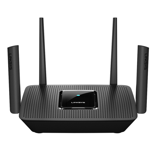 slide 1 of 4, Linksys Max-Stream Ac3000 Tri-Band Mesh Wireless 5 Router, Mr9000, 1 ct