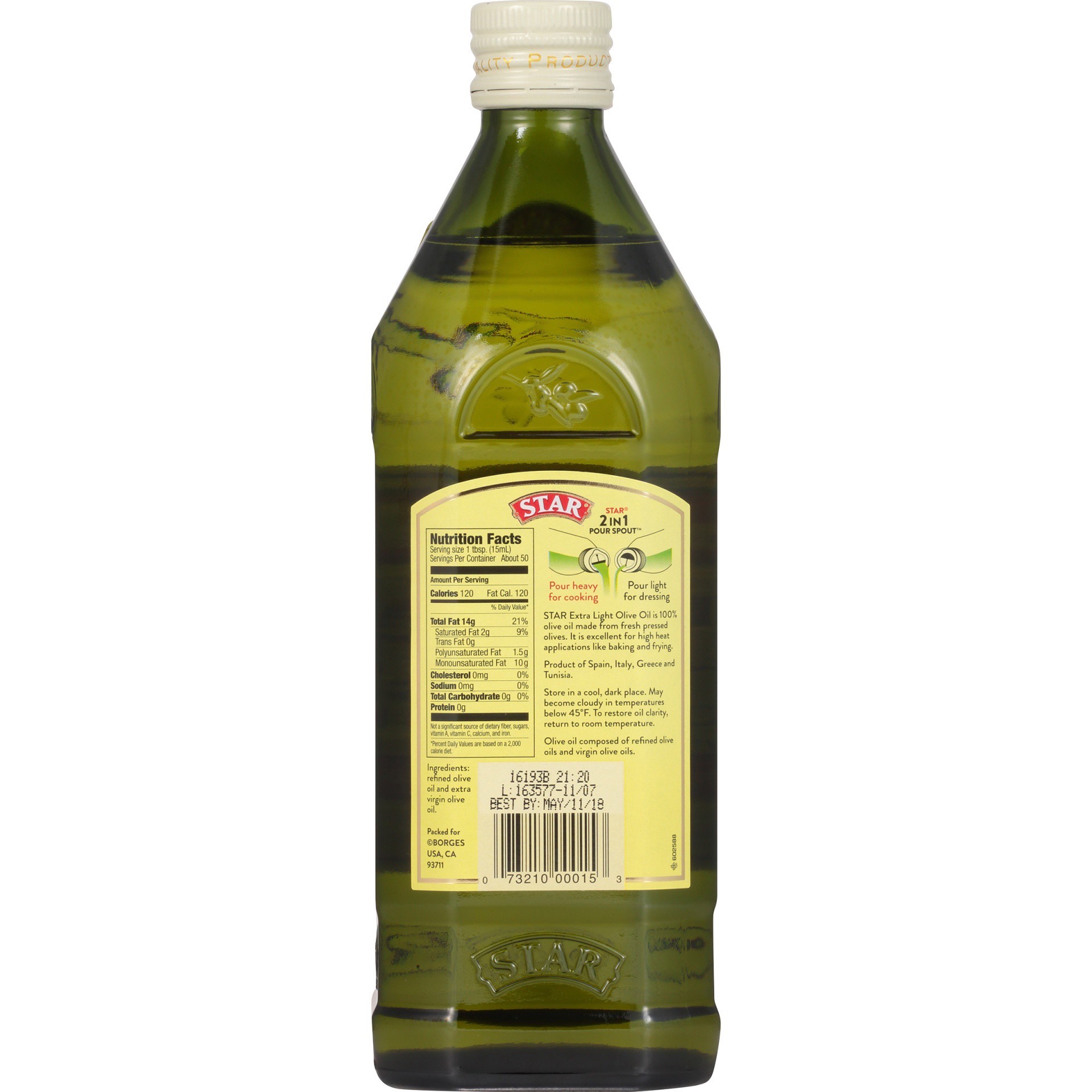 slide 6 of 8, Star Olive Oil Extra Light, 750 ml