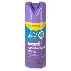 Simply Done Lavender Scent Disinfectant Spray 12.5 oz