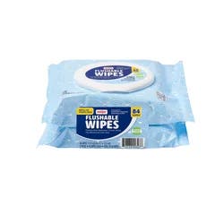 Meijer Moist Wipes, Flushable, Flip Top Lid