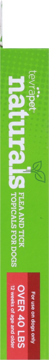 slide 5 of 13, TevraPet Naturals Flea and Tick Topicals for Dogs 3 - 5.0 ml Applicators, 3 ct