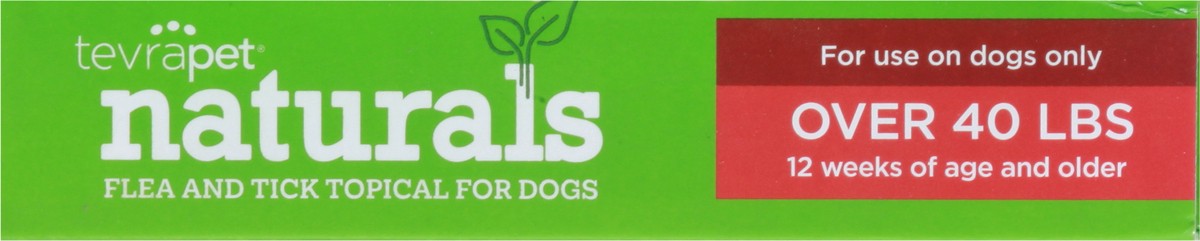 slide 9 of 13, TevraPet Naturals Flea and Tick Topicals for Dogs 3 - 5.0 ml Applicators, 3 ct