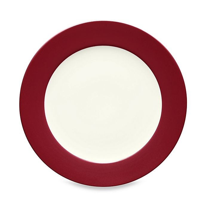 slide 1 of 1, Noritake Colorwave Rim Dinner Plate - Raspberry, 1 ct