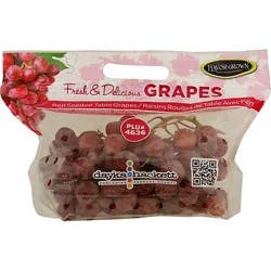 Red Seeded Grapes - 2 Lb