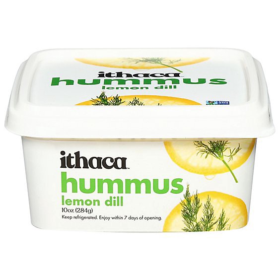 slide 1 of 1, Ithaca Fresh Lemon Dill Hummus - 10 Oz, 10 oz
