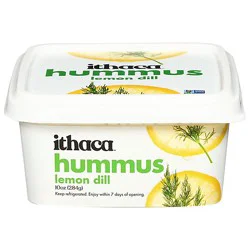 Ithaca Fresh Lemon Dill Hummus - 10 Oz