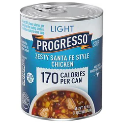 Progresso Ready To Serve Light Zesty Santa Fe Style Chicken Soup - 18.5 Oz