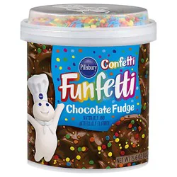 Pillsbury Fun Confetti Choc Fudge Frost - 15.6 Oz