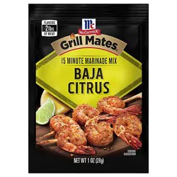 Mccormick Grill Mates Baja Citrus Marinade Mix - 1 Oz
