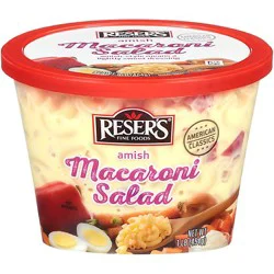 Resers Macaroni Salad Amish - 16 Oz