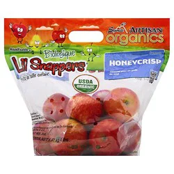 Organic Honeycrisp Apples Prepacked - 3 Lb