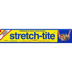 Stretch Tite Premium Plastic Food Wrap - 250 Sf