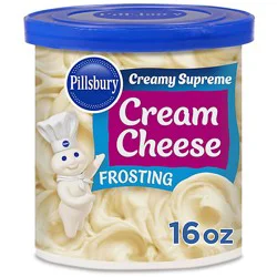 Pillsbury Creamy Supreme Cream Cheese Frosting Tub - 12 Oz