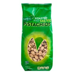 Signature Select/farms Roasted & Salted Pistachios - 20 Oz