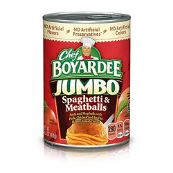 Chef Boyardee Jumbo Spaghetti And Meatballs - 14.5 Oz