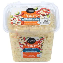 Signature Select/cafe Salad Macaroni Amish Style