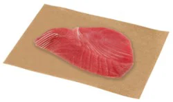 Previously Frozen Yellow Fin Tuna Skin Off Steak - 1 Lb