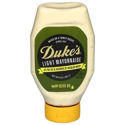 Dukes Light Mayonnaise With Olive Oil - 18 Oz