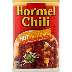 Hormel Hot Chili Without Beans - 15 Oz