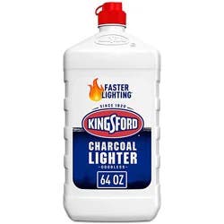Kingsford Odorless Charcoal Lighter Fluid Bottle For Bbq Charcoal - 64 Fl. Oz.