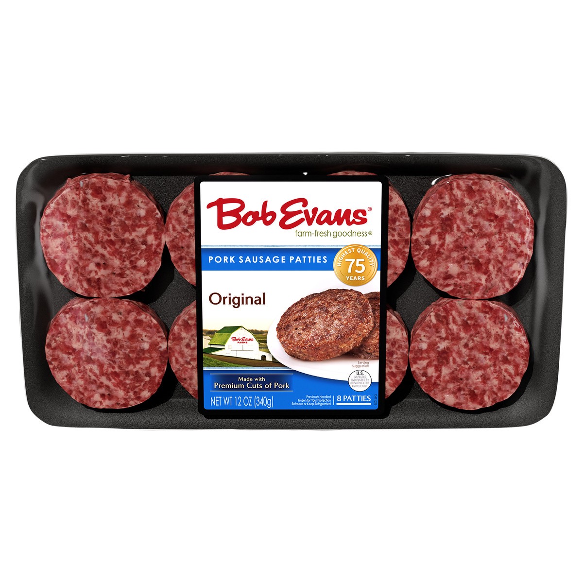 slide 6 of 12, Bob Evans Breakfast Sausage Patty - 12 Oz, 12 oz
