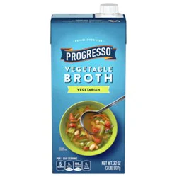 Progresso Vegetarian Veg Broth - 32 Oz