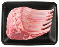 Lamb Rib Rack Frenched Imported - 2 Lb