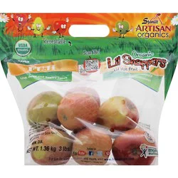 Apples Fuji Organic Prepacked - 3 Lb