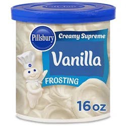 Pillsbury Creamy Supreme Vanilla Frosting Tub - 12 Oz