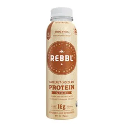 Rebbl Organic Hazelnut Chocolate Protein Drink - 12 Fl. Oz.