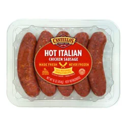 Papa Cantella's Hot Italian Chicken Sausage Links - 16 Oz
