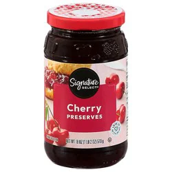 Signature Select Red Cherry Preserves - 18 Oz