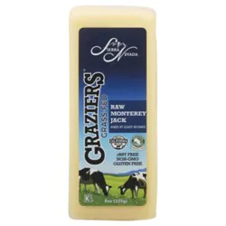 Sierra Nevada Graziers Raw Monterey Jack Cheese - 8 Oz.