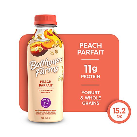 slide 1 of 1, Bolthouse Farms Juice Peach Parfait - 15.2 Fl. Oz., 15.2 fl oz