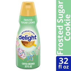 International Delight Home Alone Frosted Sugar Cookie Liquid Coffee Creamer - 32 Fl. Oz.