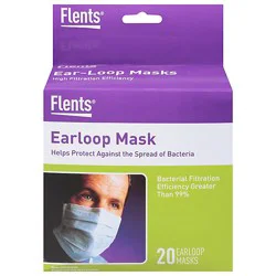 Flents Earloop Mask - 20 Count