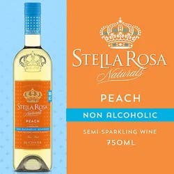 Stella Rosa Natural Peach Non Alcoholic Wine - 750 Ml