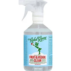 Rebel Green Fruit And Veggie Clean Spray - 17 Oz