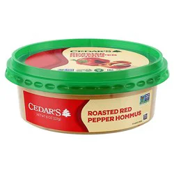 Cedars Roasted Red Pepper Hummus - Ea