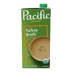 Pacific Foods Organic Turkey Broth - 32 Oz