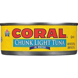 Bumble Bee Coral Chunk Light Water - 5 Oz