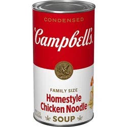 Campbell's Condensed Homestyle Chicken Noodle Soup - 22.2 Oz