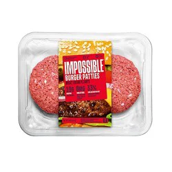 Impossible Foods Made From Plants Burger Patties 2 Count - 8 Oz