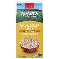Ralston Family Farms Rice Golden Light Brown - 24 Oz