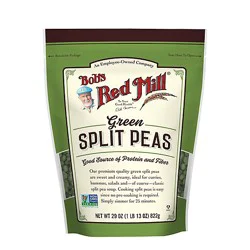 Bobs Red Mill Split Peas Green - 29 Oz