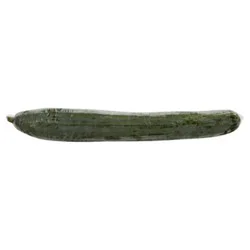 Organic Long English Hot House Cucumber - Each